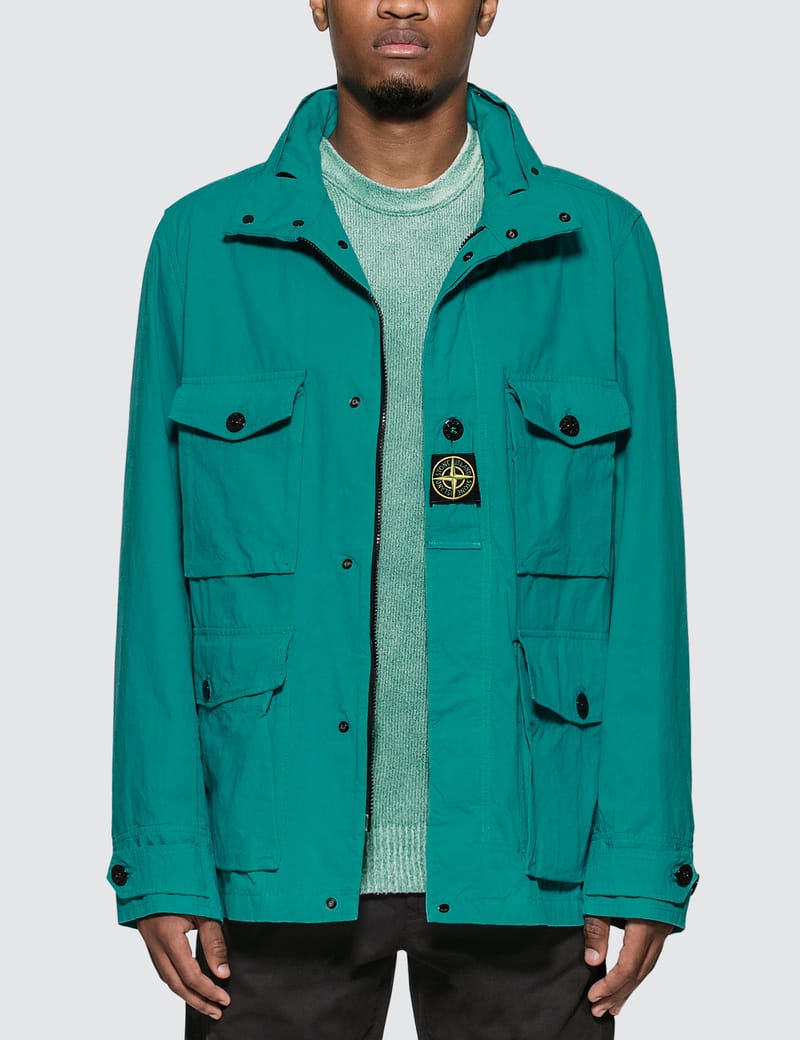 stone island cotton cordura jacket