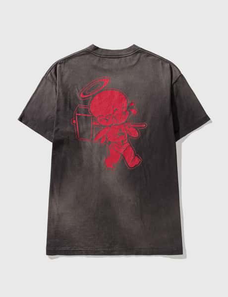 Saint Michael - Saint Michael X Denim Tears Faces T-Shirt | HBX