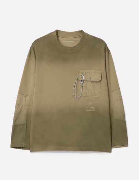 ROA ROA x and wander Garment-dyed Long Sleeve