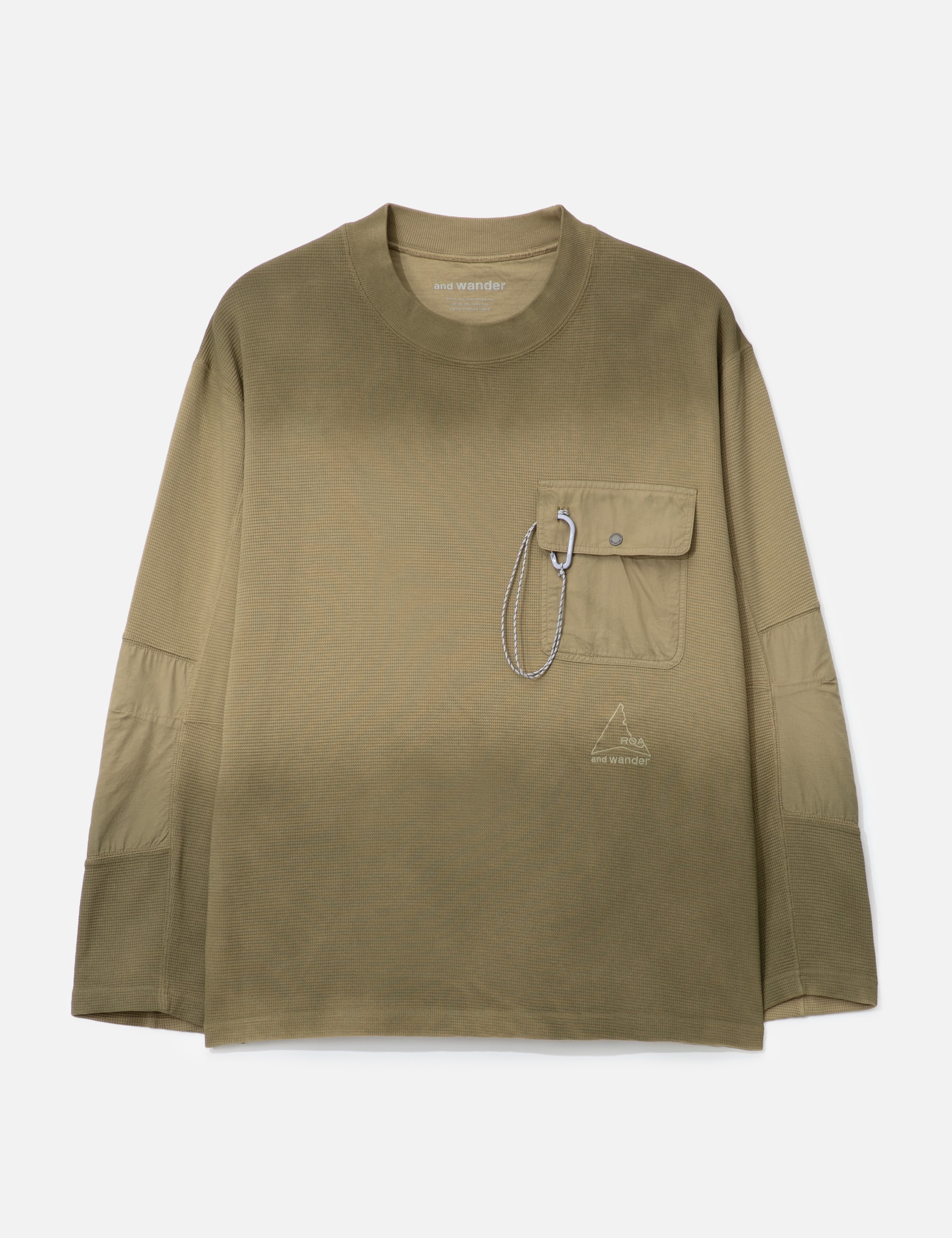 X And Wander Garment-Dyed Long Sleeve view 16