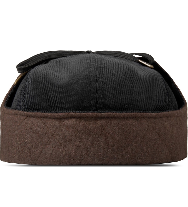 Black Fargo Dog Eared 5 Panel Cap Placeholder Image