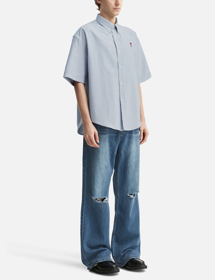 Cotton Boxy Fit Short Sleeves Shirt Placeholder Image