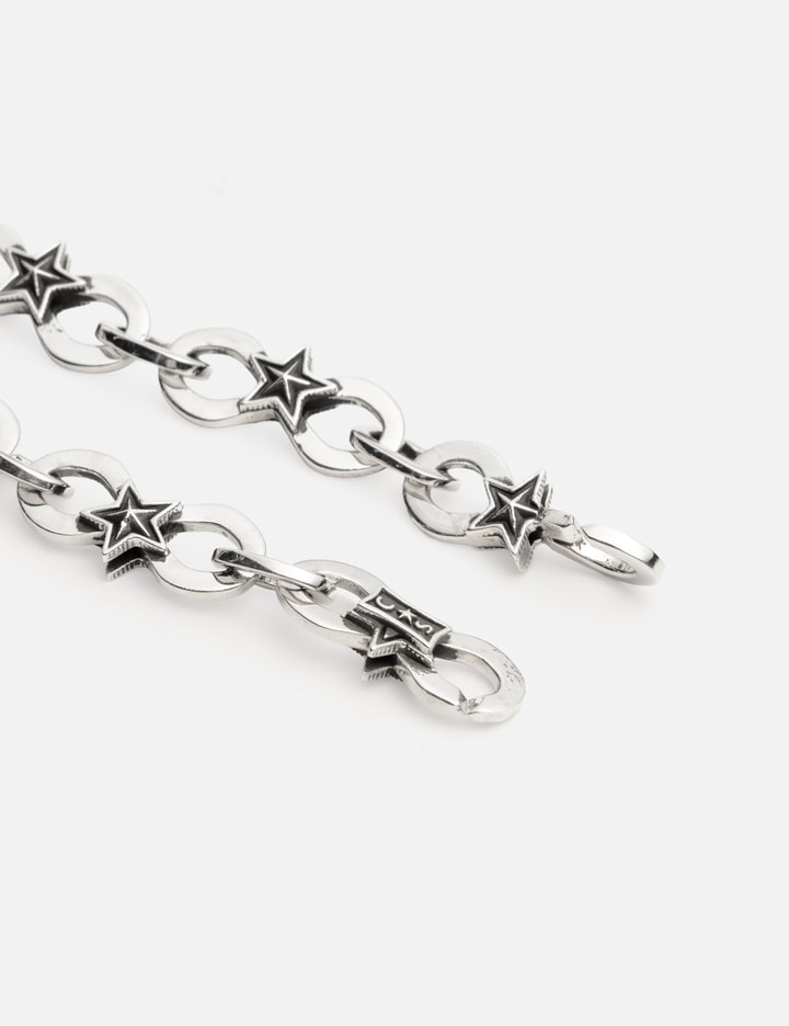 Infinity Link W / Small Star Bracelet