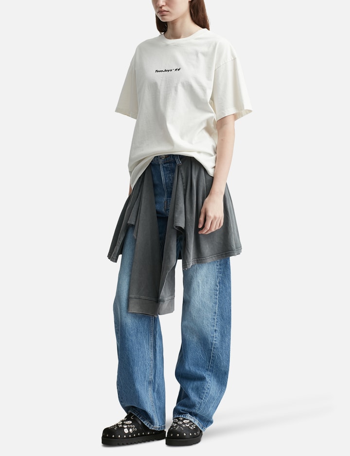 Icon Vintage White T-Shirt Placeholder Image