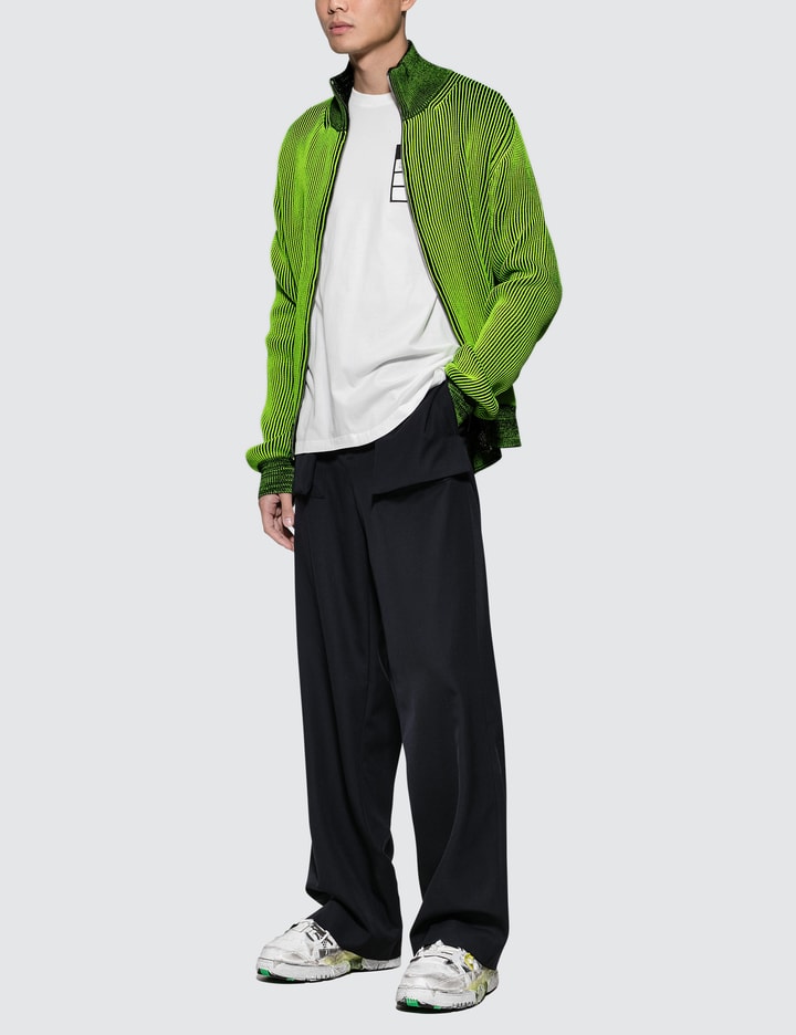 Reversible Knitted Zip up Cardigan Placeholder Image