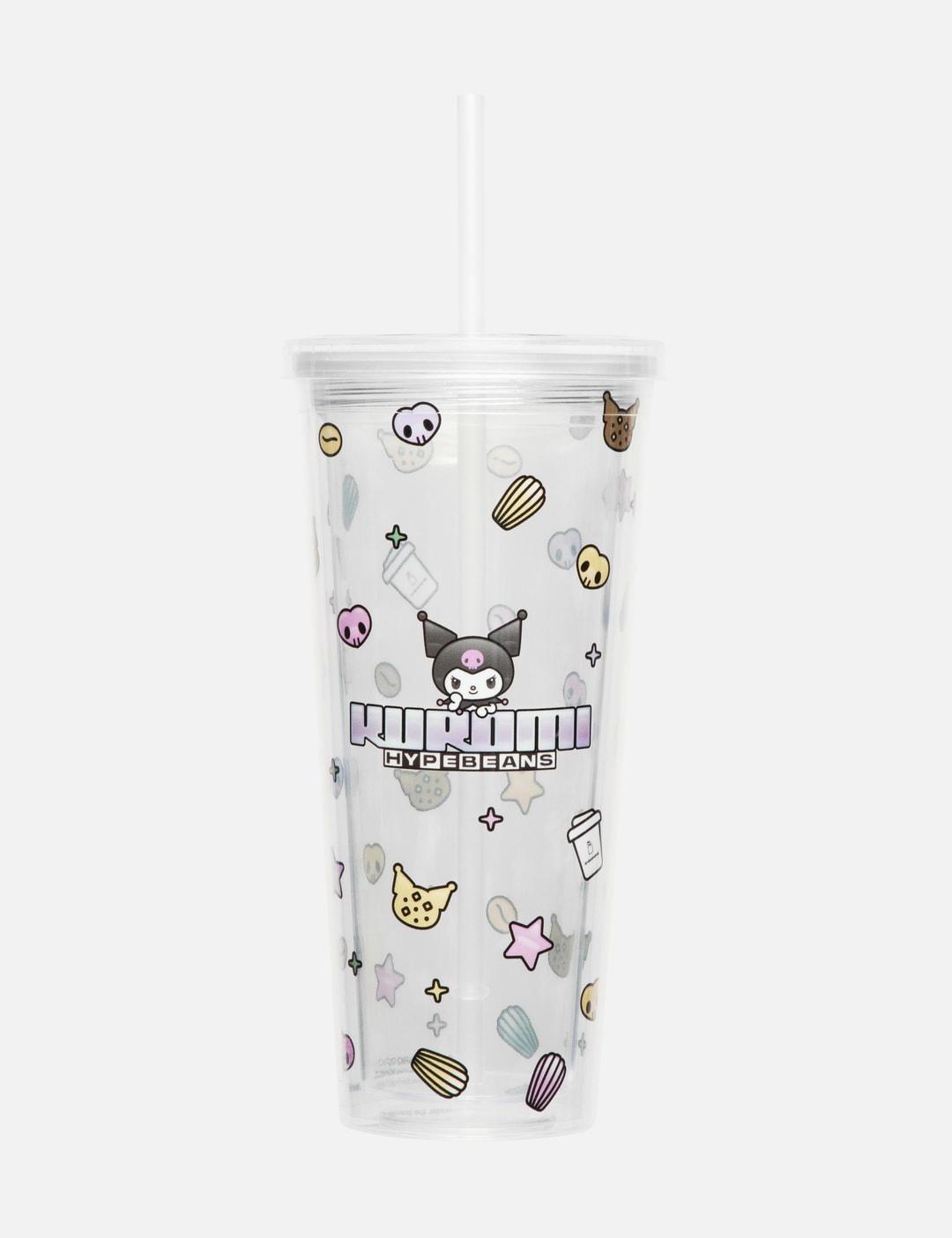 Kuromi Café Tumbler (Transparent) view 4