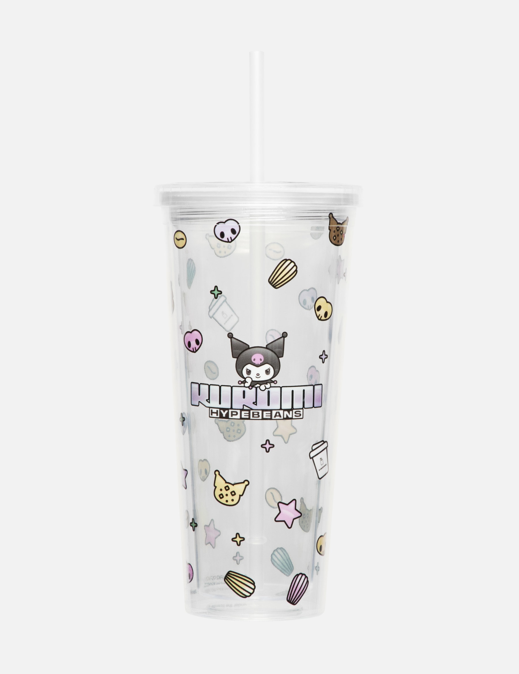 Kuromi Café Tumbler (Transparent) view 7