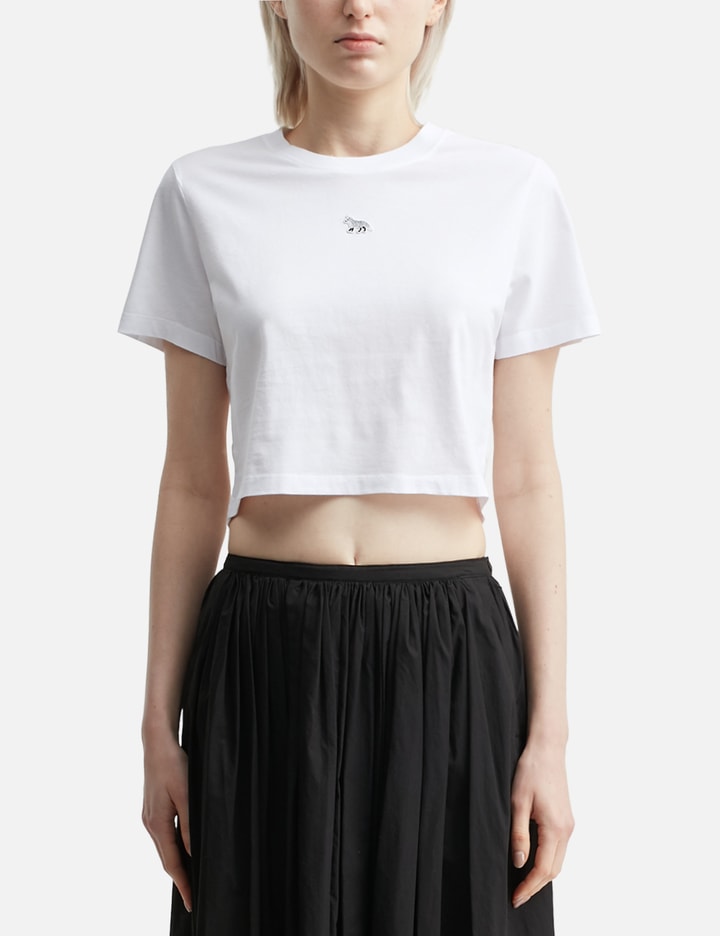 Shop Maison Kitsuné Baby Fox Patch Baby T-shirt