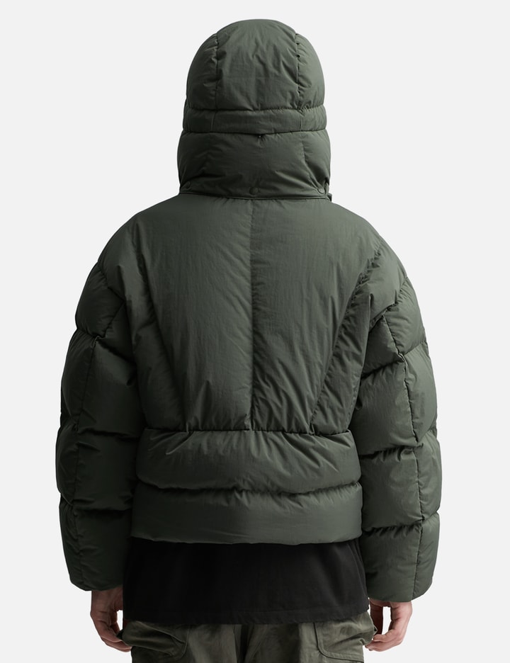 HOODED SHORT DOWN JACKET Placeholder Image