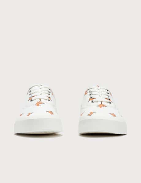 Maison Kitsuné All Over Fox Head Laced Sneaker HBX