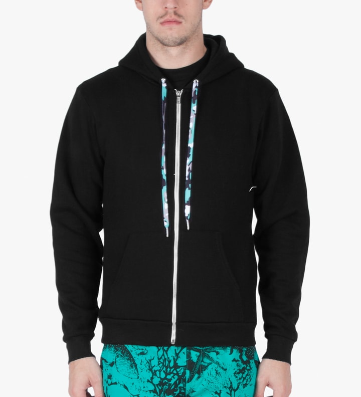 White on Black 2014 POW! WOW! Hawaii Zip Hoodie Placeholder Image