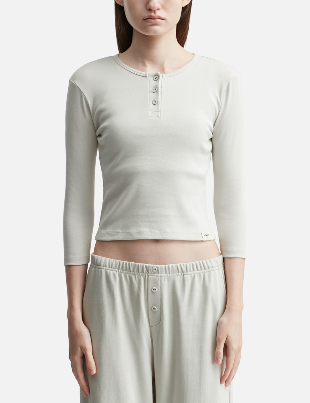 3/4 Button Fly T-Shirt 3/4 Button Fly T-Shirt