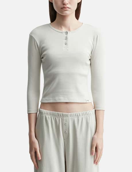 3/4 Button Fly T-Shirt view 5