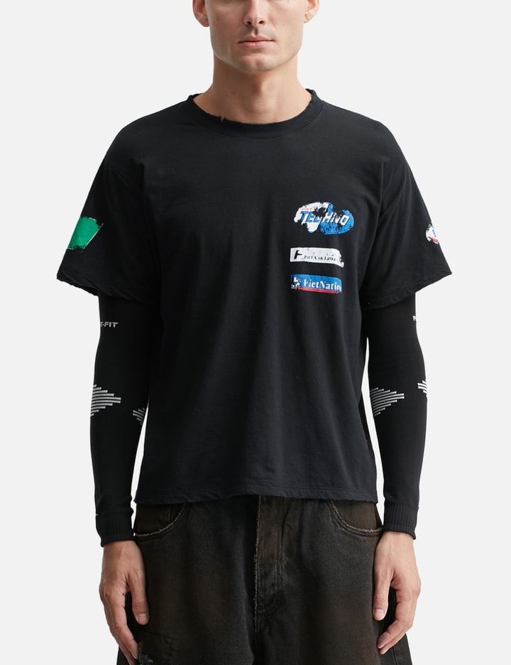 Piet F.C. Knitted Sleeve T-shirt Placeholder Image