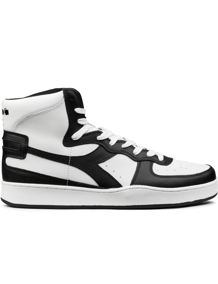 White/Black Mi Basket Sneakers Placeholder Image