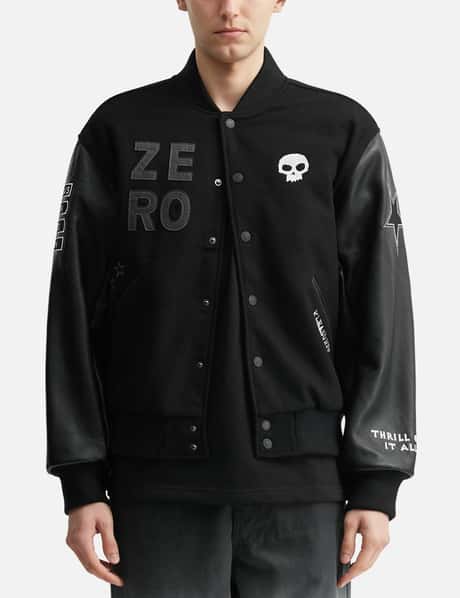 Zero X Pleasures Pleasures Varsity Jacket view 10