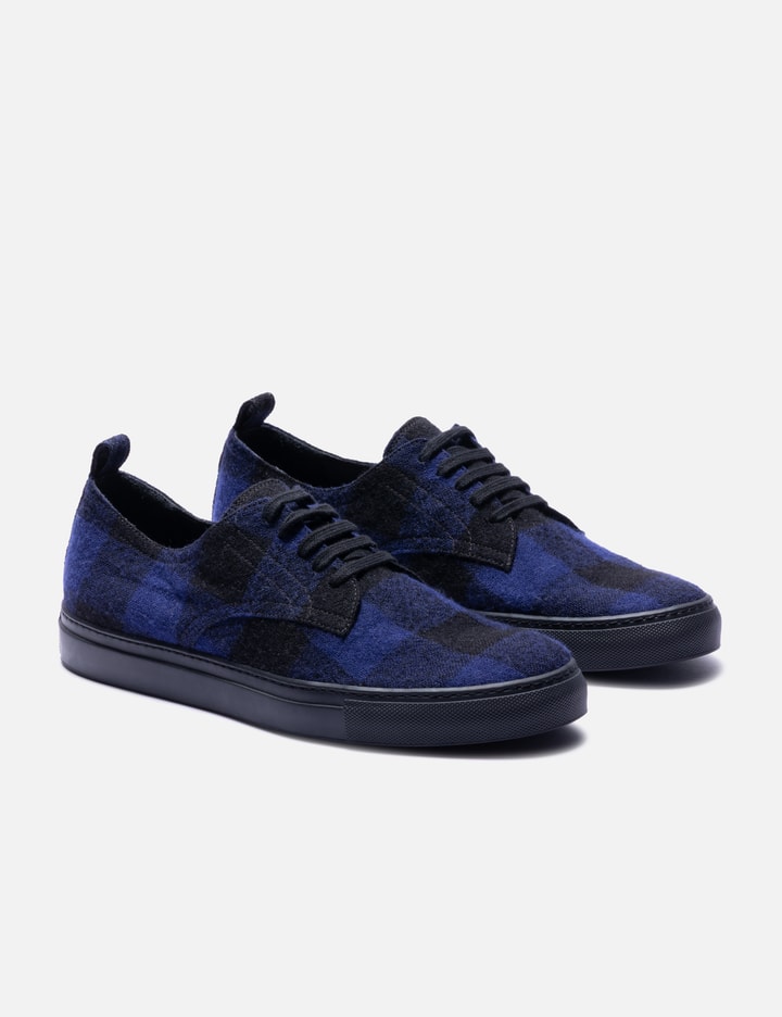 Ann Demeulemeester Flannel Sneakers