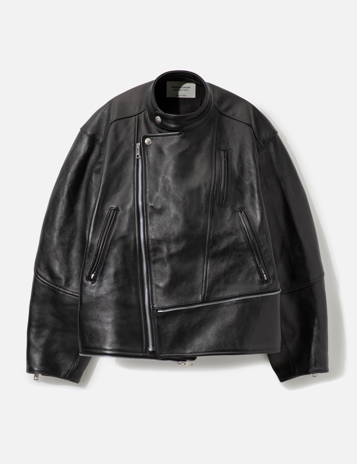 Beautiful People Double-End Vintage Leather Gt Riders Jacket