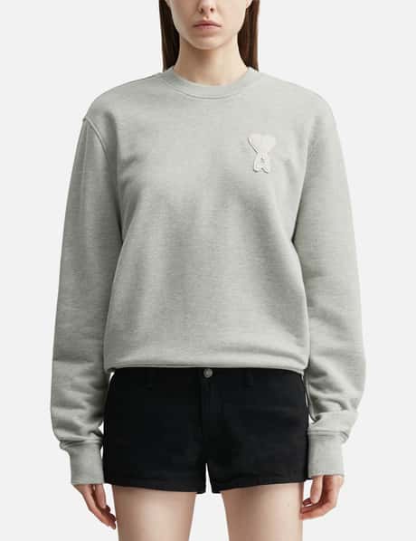 Cotton Knitted Ami De Coeur Sweatshirt view 10