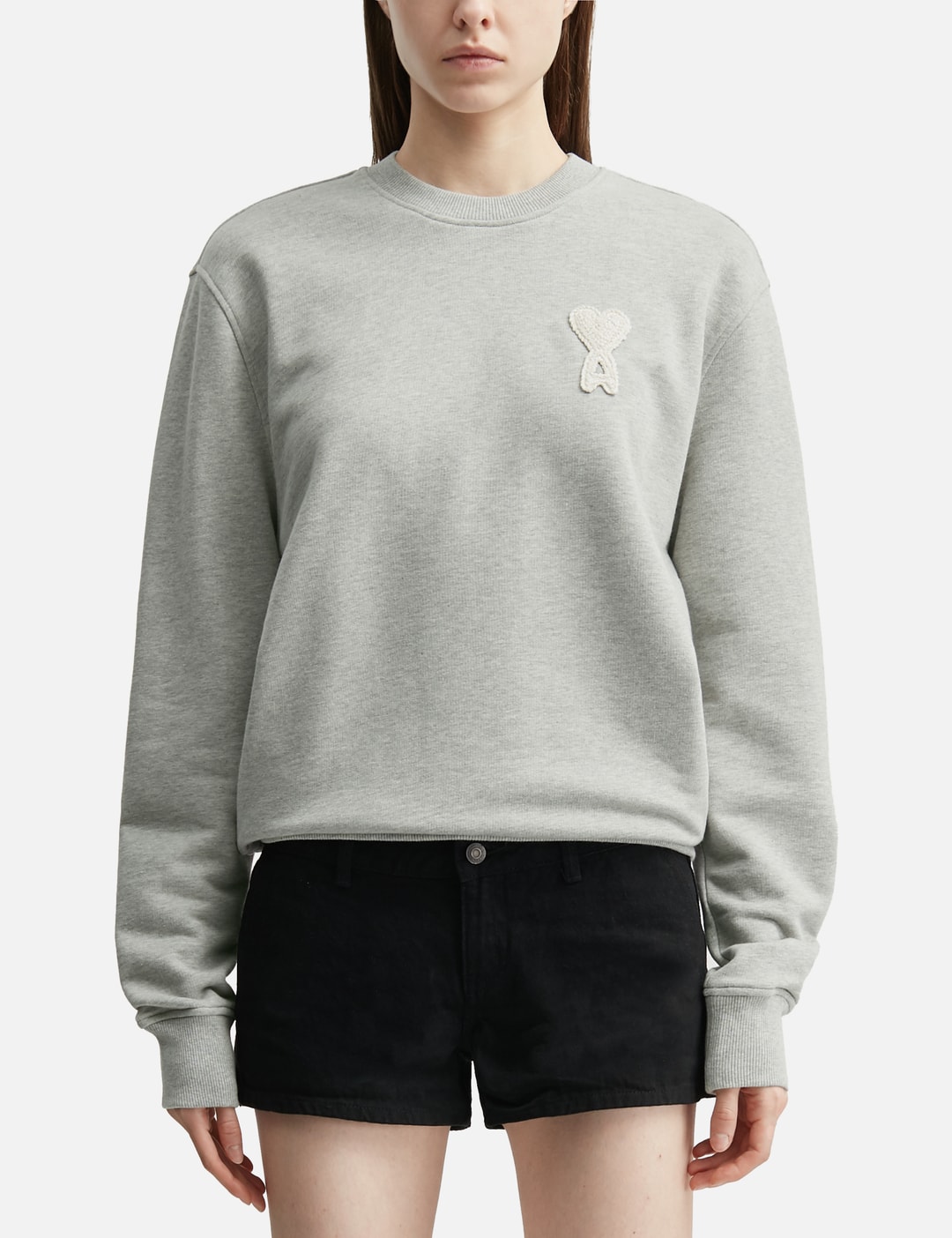 Cotton Knitted Ami De Coeur Sweatshirt view 11