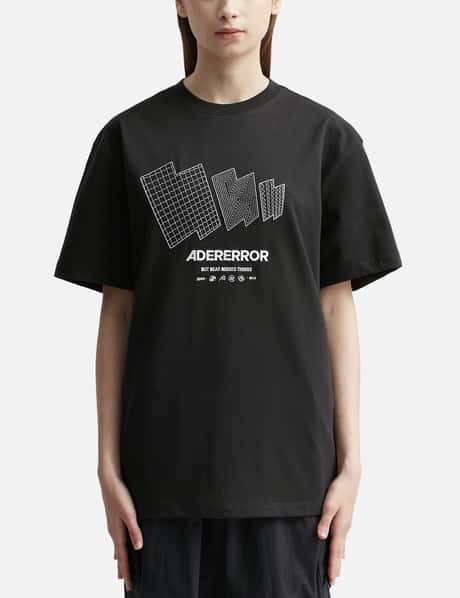 Ader Error 웨이브 로고 티셔츠