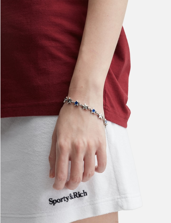 Blue Enameled Stars Bracelet Placeholder Image