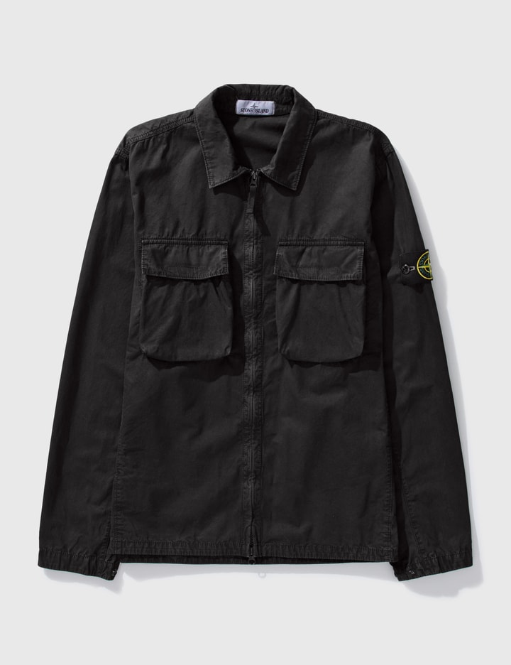 Brushed Cotton Canvas Overshirt Placeholder Image