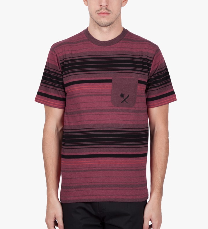 Red Static Stripe T-Shirt Placeholder Image