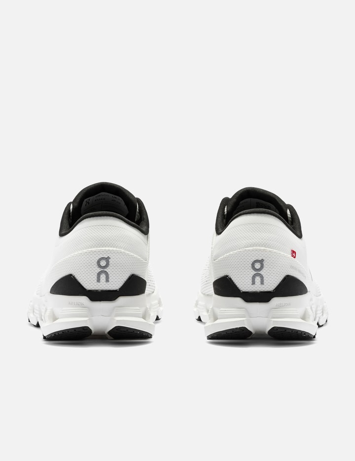 On Cloud X 4 Rubber-trimmed Mesh Running Sneakers In White