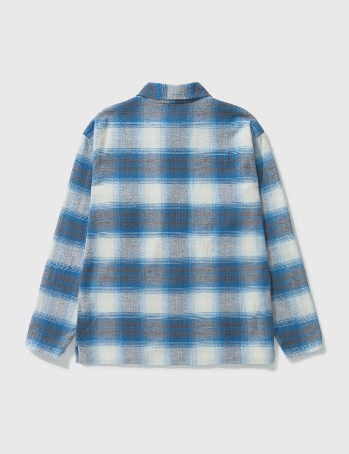 Full Zip Flannel Long Sleeve Shirt Placeholder Image