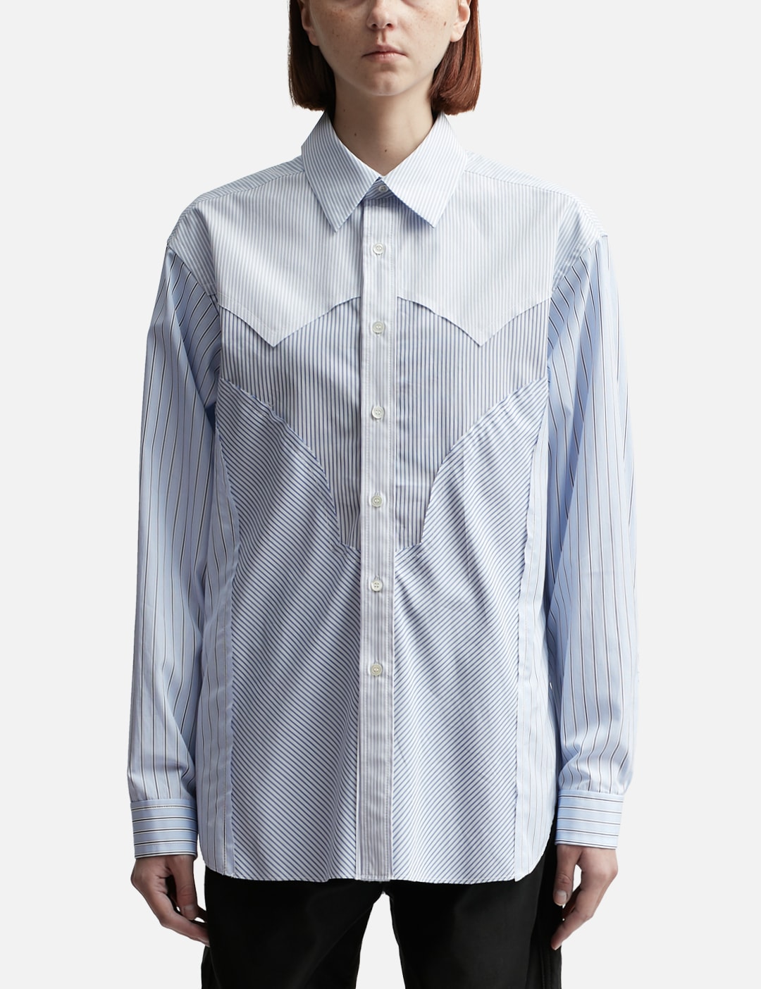 Stripe Yoke Shirt view 13