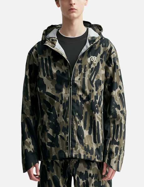Tour Divot Camo Rain Jacket view 10