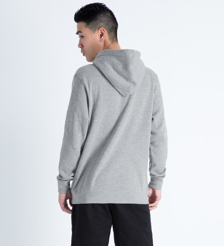 Heather Grey Stussy Link Embossed Hoodie Placeholder Image