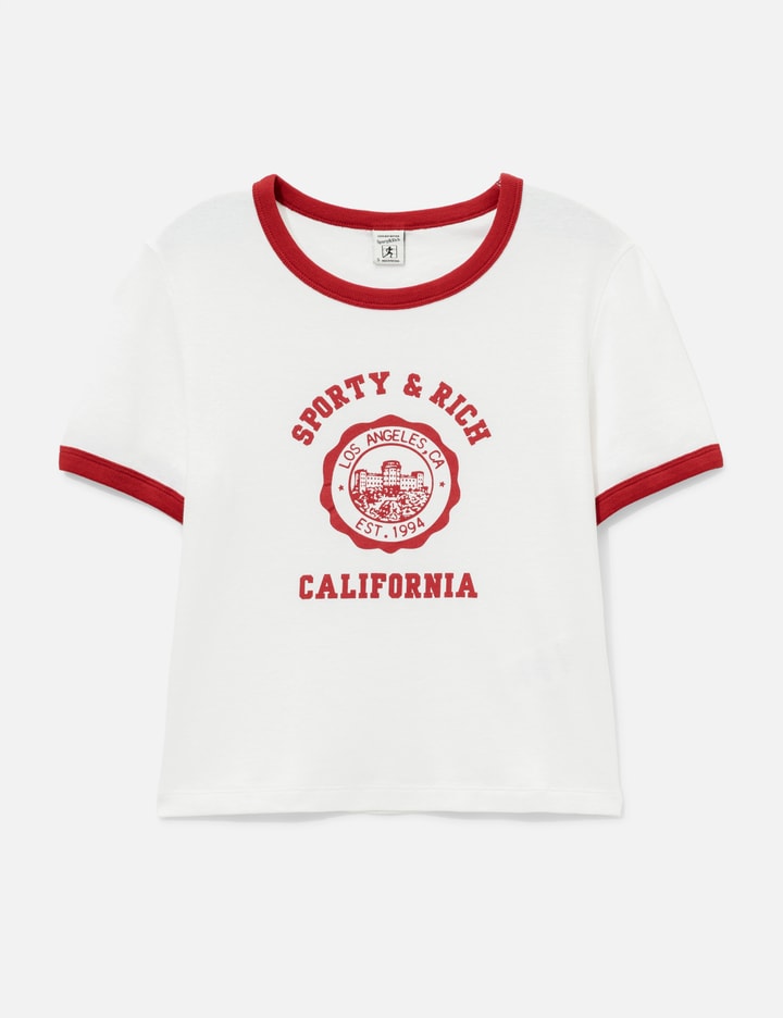 California Emblem Soft Ringer Tee