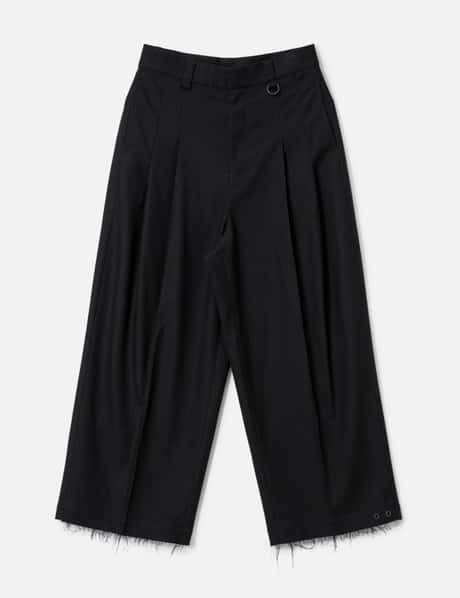 TEAM WANG design Acceptance Pleated Trousers