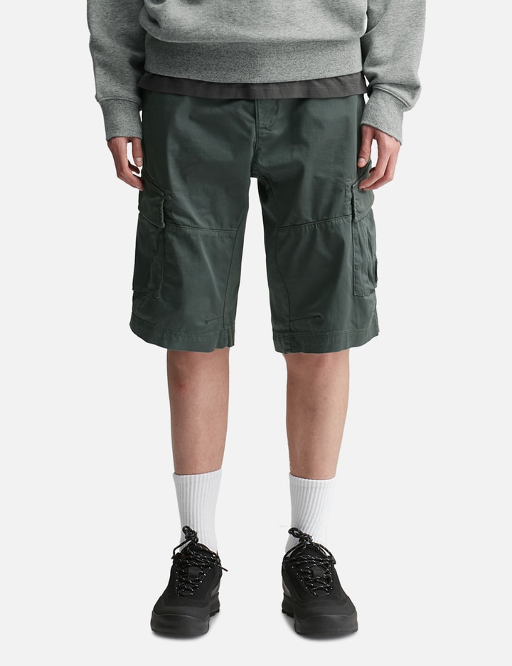 Bermuda Cargo In Satin Stretch Placeholder Image