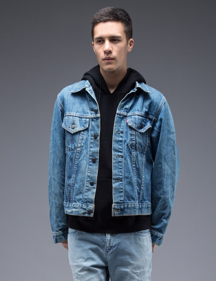 Faded Blue Denim Jacket Style A (Size S) Placeholder Image