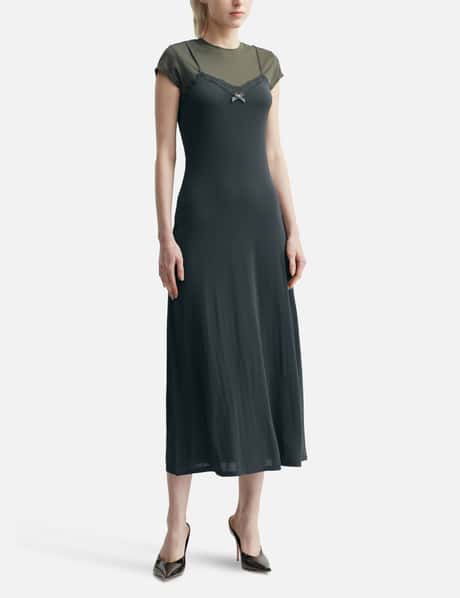 slim fit dress slacks ACNE SEAFOAM GREEN DRESS SANG A SELECTS