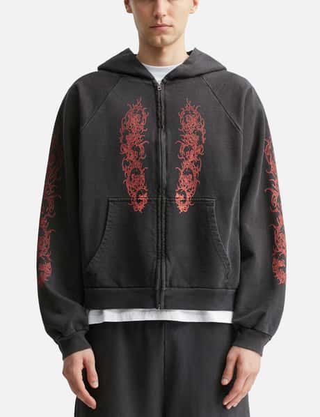 Afflicted Zip-Up Hoodie view 10