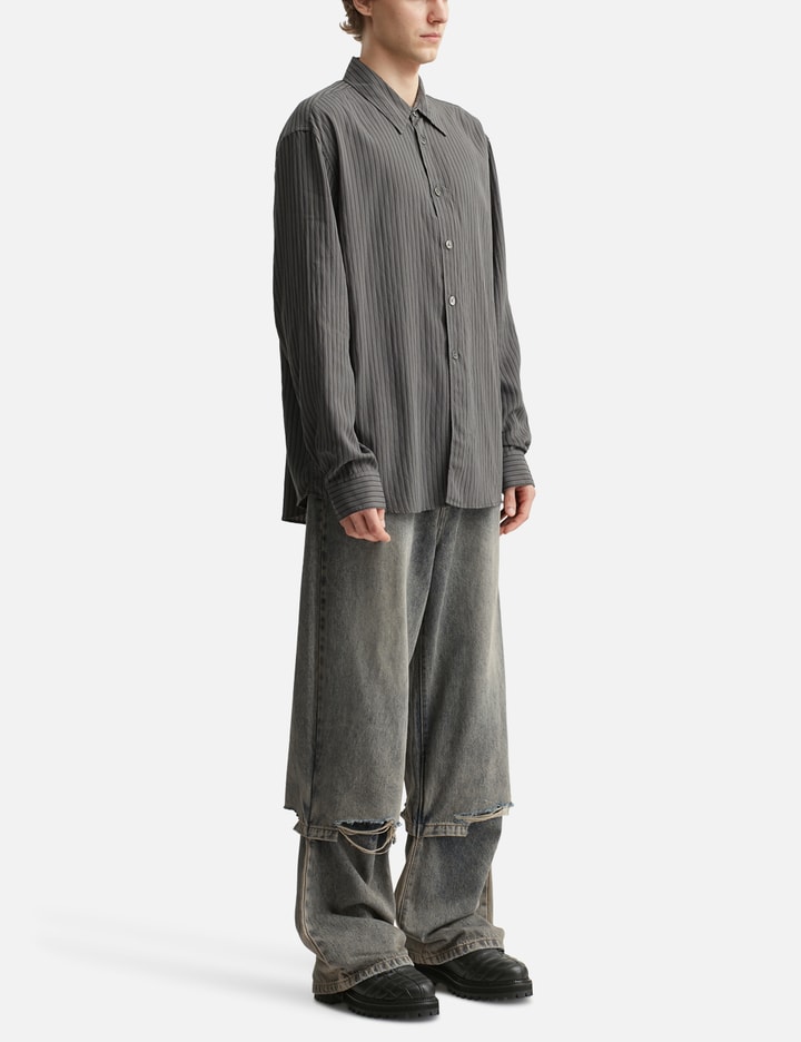 Acid Wash Layered Hybrid Jeans Placeholder Image