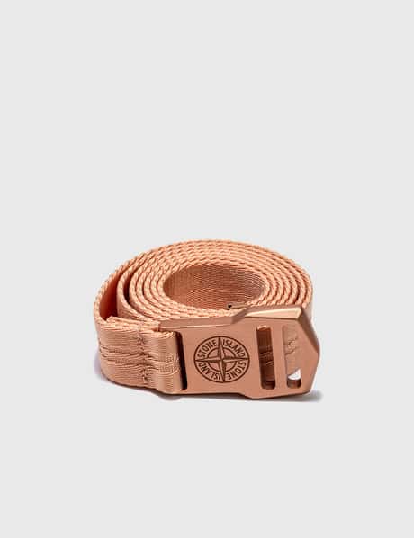 Stone Island - Logo Belt | HBX - Globally Curated Fashion and 