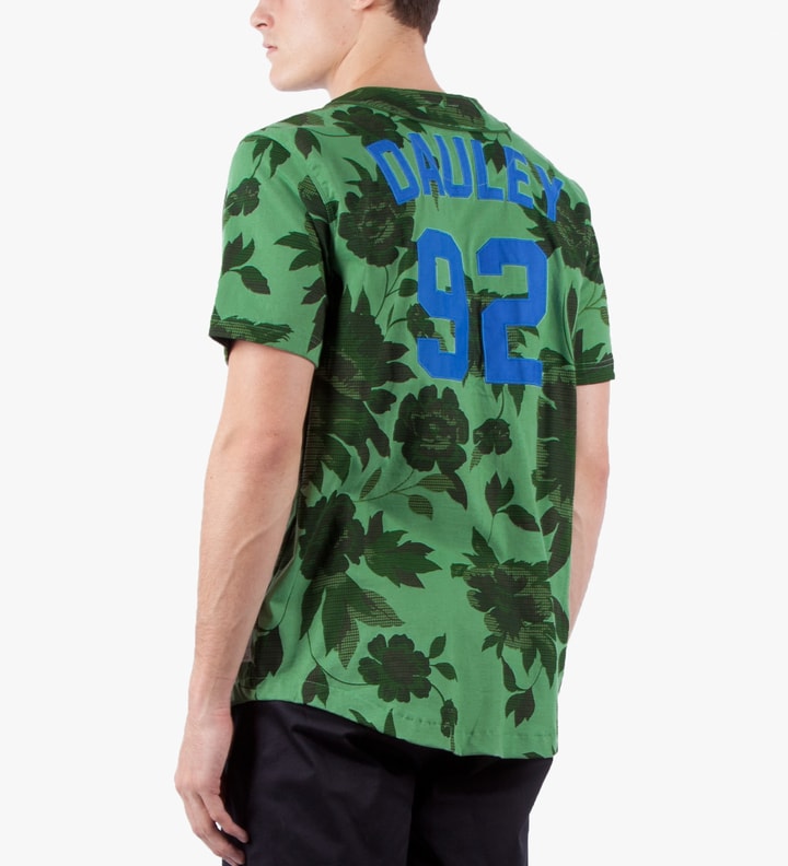 Green Upper West Baseball Jersey Placeholder Image