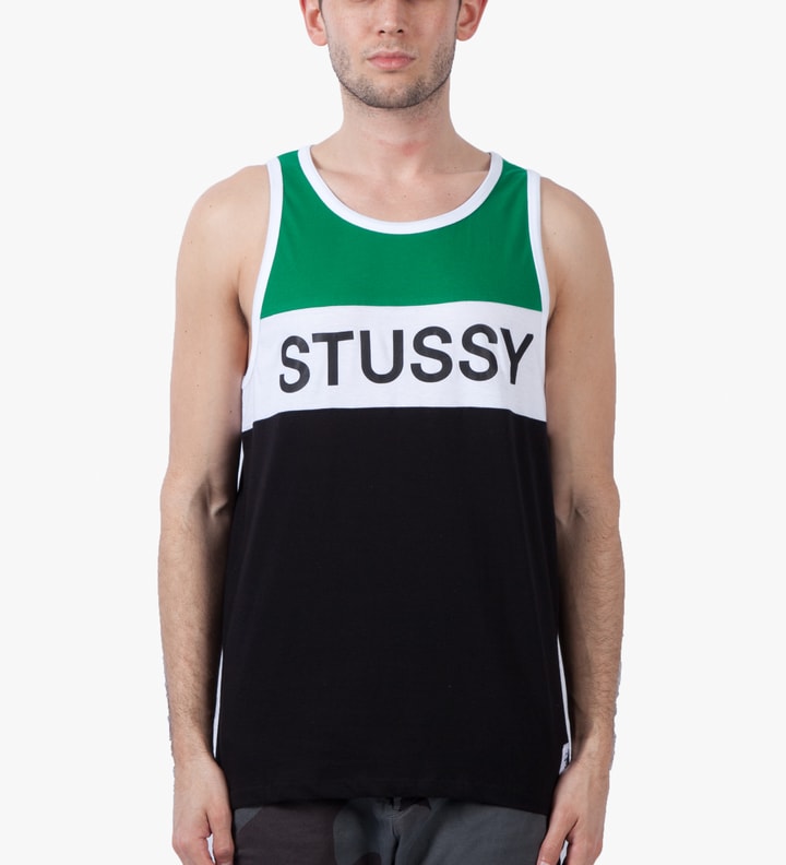 Black Stussy Block Tank Placeholder Image