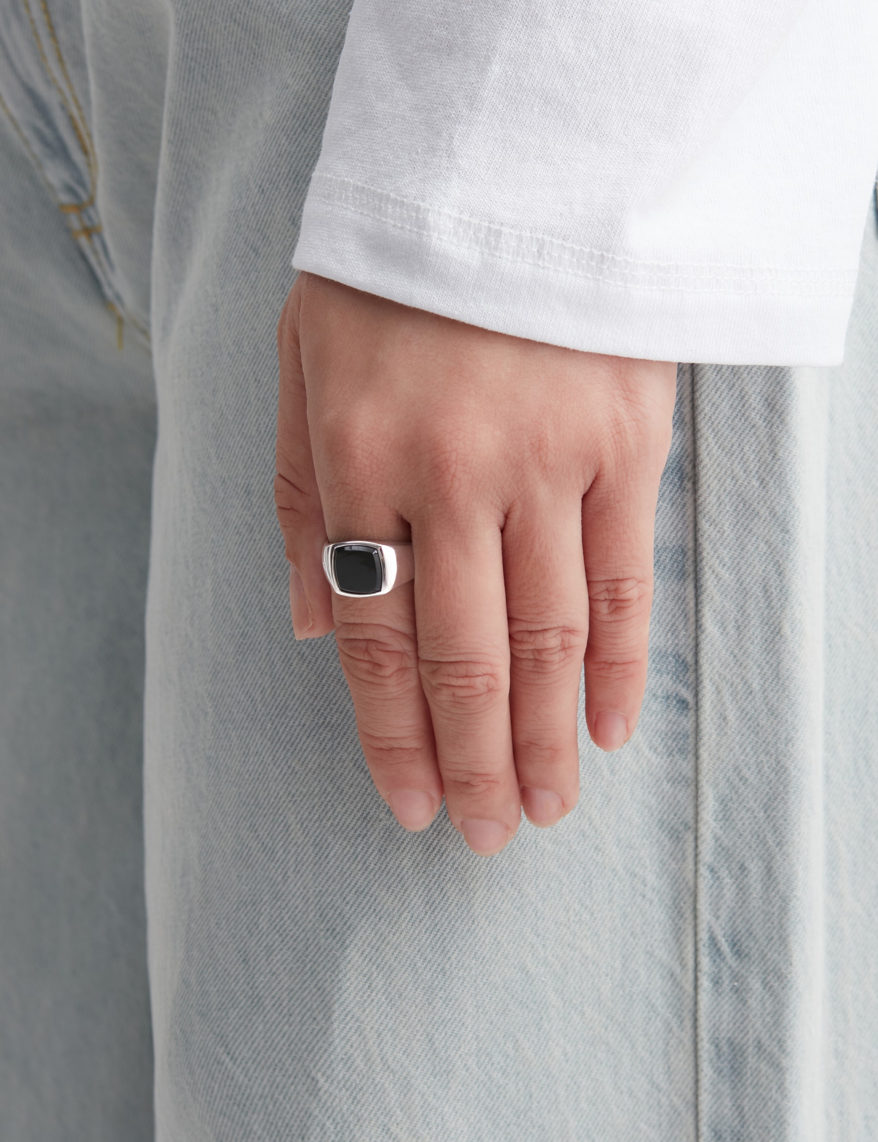 Kay Ring Polished Onyx view 12