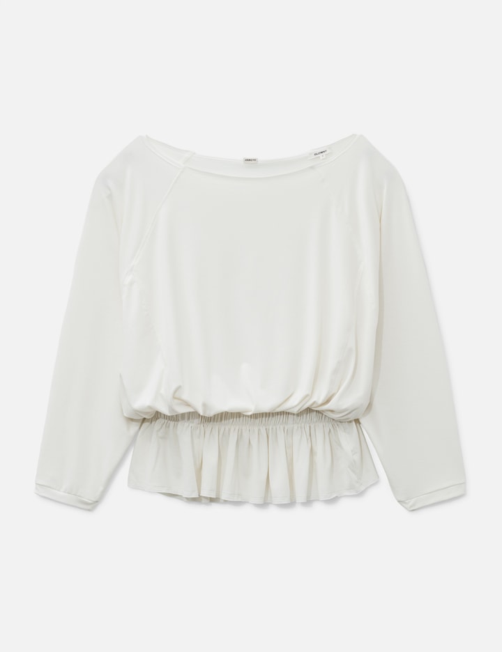 Glowny Sway Shirring Long Sleeve