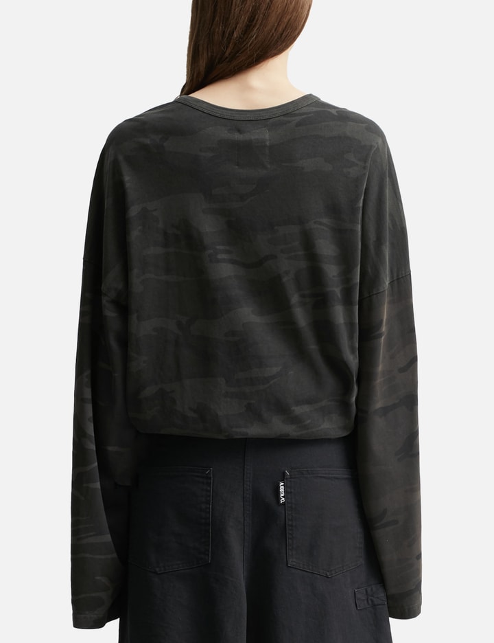 AJOBYAJO Camouflage Leopard Mixed Long Sleeve