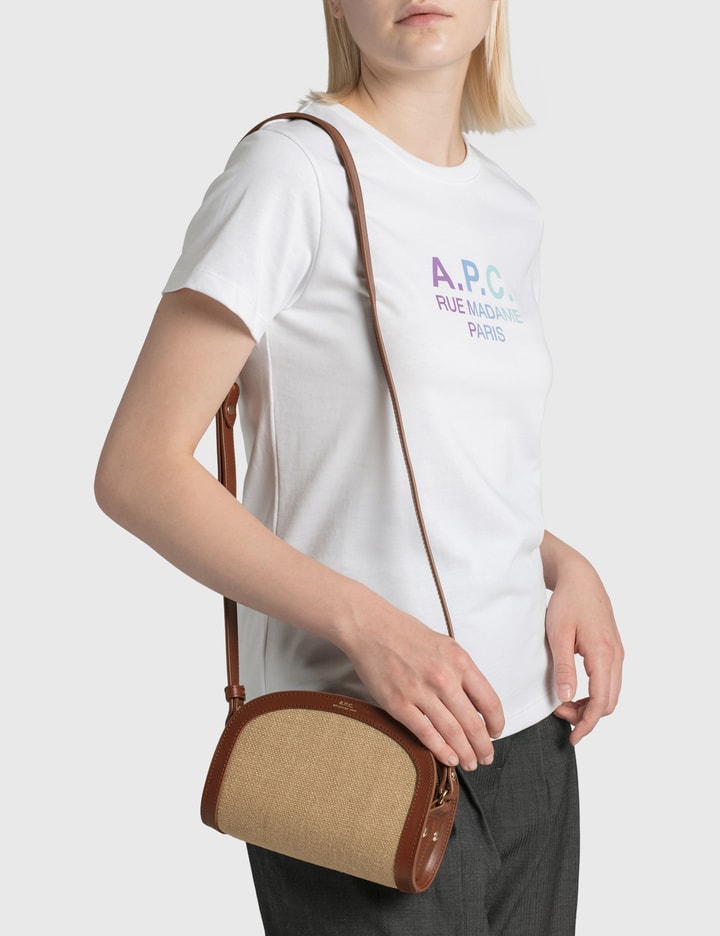 A.P.C. - Mini Demi Lune Bag  HBX - Globally Curated Fashion and Lifestyle  by Hypebeast