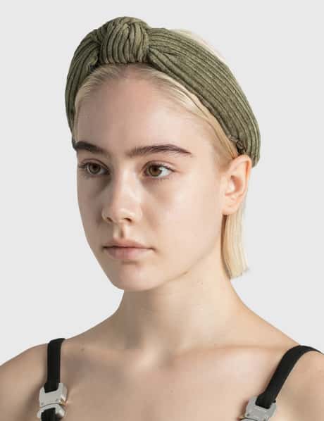 Lele Sadoughi Olive Corduroy Knotted Headband Amazon.com: Lele Sadoughi Women main image 3
