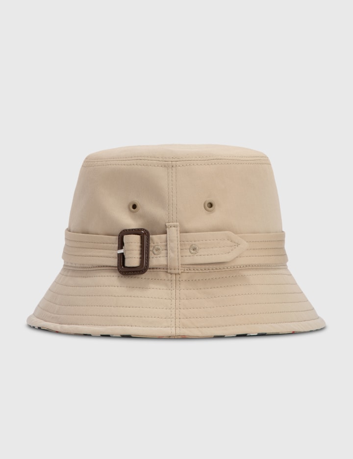 Cotton Gabardine Belted Bucket Hat Placeholder Image