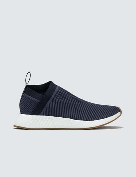 Adidas originals damen nmd_cs2 primeknit sneakers navy Clearance